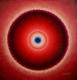 "Circular Waves Of Abstract" (ART-18506-122267) - Handpainted Art Painting - 32in X 34in