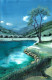 Serene Landscape (ART-924-122288) - Handpainted Art Painting - 14in X 21in