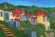 A Sunny Day Nainital II (PRT-2948-122329) - Canvas Art Print - 18in X 12in