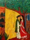 ROOTS OF CELEBRATION: Belonging, Tradition, And Shared Joy (ART-18509-122310) - Handpainted Art Painting - 10in X 13in