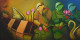 Harmony In Bloom (ART-6351-122463) - Handpainted Art Painting - 72in X 36in