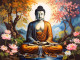 The Peaceful Presence (PRT-17594-122486) - Canvas Art Print - 24in X 18in