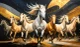 Seven Sovereigns Of The Golden Wind (PRT-17594-122485) - Canvas Art Print - 60in X 35in