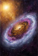 Astral Fields Of Thought (PRT-15697-122455) - Canvas Art Print - 40in X 60in