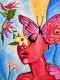Metamorphosis (ART-18509-122313) - Handpainted Art Painting - 10in X 13in