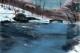 A Bridge Too Far (ART-924-122562) - Handpainted Art Painting - 21in X 14in
