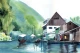 Kashmir 1 (ART-924-122561) - Handpainted Art Painting - 21in X 14in