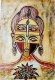 Divine Buddha (ART-17518-122556) - Handpainted Art Painting - 15in X 21in