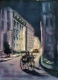 Shades Of A City (ART-18580-122567) - Handpainted Art Painting - 11in X 16in