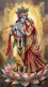 Love Shines Through Sacred Light (PRT-15697-122641) - Canvas Art Print - 33in X 60in