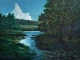 Morning View (ART-464-122647) - Handpainted Art Painting - 48in X 36in