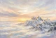 Silence Rises Above The Clouds. (Sacred Peaks — A Himalayan Landscape Collection) (PRT-15697-122683) - Canvas Art Print - 60in X 40in
