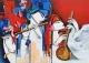 Music Momet (ART-8184-122783) - Handpainted Art Painting - 36in X 48in