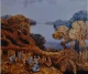 GREAT DEPEARTURE (ART-8163-122840) - Handpainted Art Painting - 48in X 42in