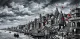 Banaras Ghat Painting (ART-3319-122819) - Handpainted Art Painting - 48in X 30in