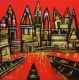 River Of Faith (ART-6351-122935) - Handpainted Art Painting - 36in X 36in