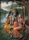 Divine Union: The Eternal Swing (PRT-18374-122910) - Canvas Art Print - 22in X 30in
