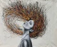 Figure Painting (ART-6706-123011) - Handpainted Art Painting - 56in X 46in