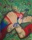 Lagav (Sneh) (ART-17479-123216) - Handpainted Art Painting - 18in X 24in