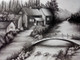 Serene (ART_35_7083) - Handpainted Art Painting - 15in X 11in