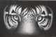 HAND MADE TIGER EYE ON CANVAS (ART-18395-123101) - Handpainted Art Painting - 36in X 18in