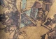 Slum Eviction (PRT-18009-123256) - Canvas Art Print - 30in X 21in