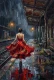 Platform Of Reflections (PRT-15697-123347) - Canvas Art Print - 40in X 60in