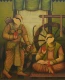 Parthasarathi 26 (ART-6351-123334) - Handpainted Art Painting - 48in X 60in