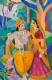 Eternal Harmony: The Divine Melodies Of Radha And Krishna (PRT-18374-123356) - Canvas Art Print - 20in X 30in