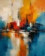 Abstract Painting (ART-3319-123468) - Handpainted Art Painting - 36in X 48in
