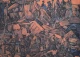 Slum Eviction (ART-18009-123391) - Handpainted Art Painting - 40in X 28in