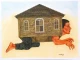 The Weight Of Home (ART-17787-123525) - Handpainted Art Painting - 40in X 30in