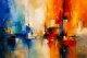 Abstract Painting (ART-3319-123535) - Handpainted Art Painting - 48in X 30in