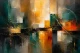 Abatract Painting (ART-3319-123530) - Handpainted Art Painting - 48in X 36in