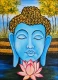 Inner Serenity # (ART-16931-123065) - Handpainted Art Painting - 12in X 16in