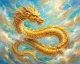Wings Of Golden Spirit (PRT-15697-123515) - Canvas Art Print - 60in X 48in