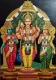 Murugan Valli Deivanai (ART-17791-123498) - Handpainted Art Painting - 24in X 40in