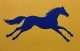 Elegant Horse Contemporary Art (ART-5557-123754) - Handpainted Art Painting - 38in X 24in