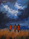 BEFORE THE STORM (ART-18703-123807) - Handpainted Art Painting - 36in X 48in