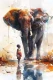Childhood Wonder With This Captivating (PRT-7809-123783) - Canvas Art Print - 12in X 18in