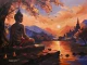 STILLNESS OF ENLIGHTENMENT (PRT-18703-123882) - Canvas Art Print - 36in X 27in