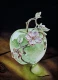 Sparkle In Bloom (ART-8803-123937) - Handpainted Art Painting - 8in X 11in