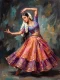 Rhythms Of Radiant Grace (PRT-15697-123988) - Canvas Art Print - 45in X 60in
