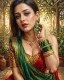 Emerald Charm (PRT-16861-123935) - Canvas Art Print - 48in X 60in