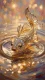 Whispers Of Liquid Gold (PRT-15697-124057) - Canvas Art Print - 24in X 42in