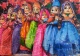 Kathputli Series (ART-7901-124131) - Handpainted Art Painting - 16in X 12in
