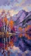 Echoes Of Amethyst Autumn (PRT-15697-124606) - Canvas Art Print - 33in X 60in