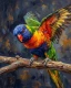 Ascension In Prismatic Light (PRT-15697-124538) - Canvas Art Print - 48in X 60in