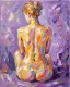 Lavender And Lemon Zest (PRT-16861-124807) - Canvas Art Print - 48in X 60in