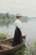 Tranquil Journey At Dawn (PRT-16861-125144) - Canvas Art Print - 40in X 60in